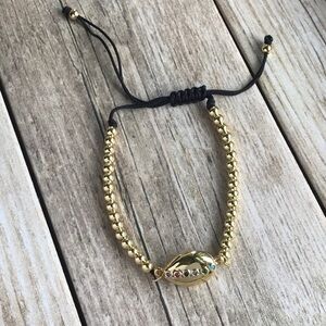 Cowrie Bracelet Bead Cord Tie